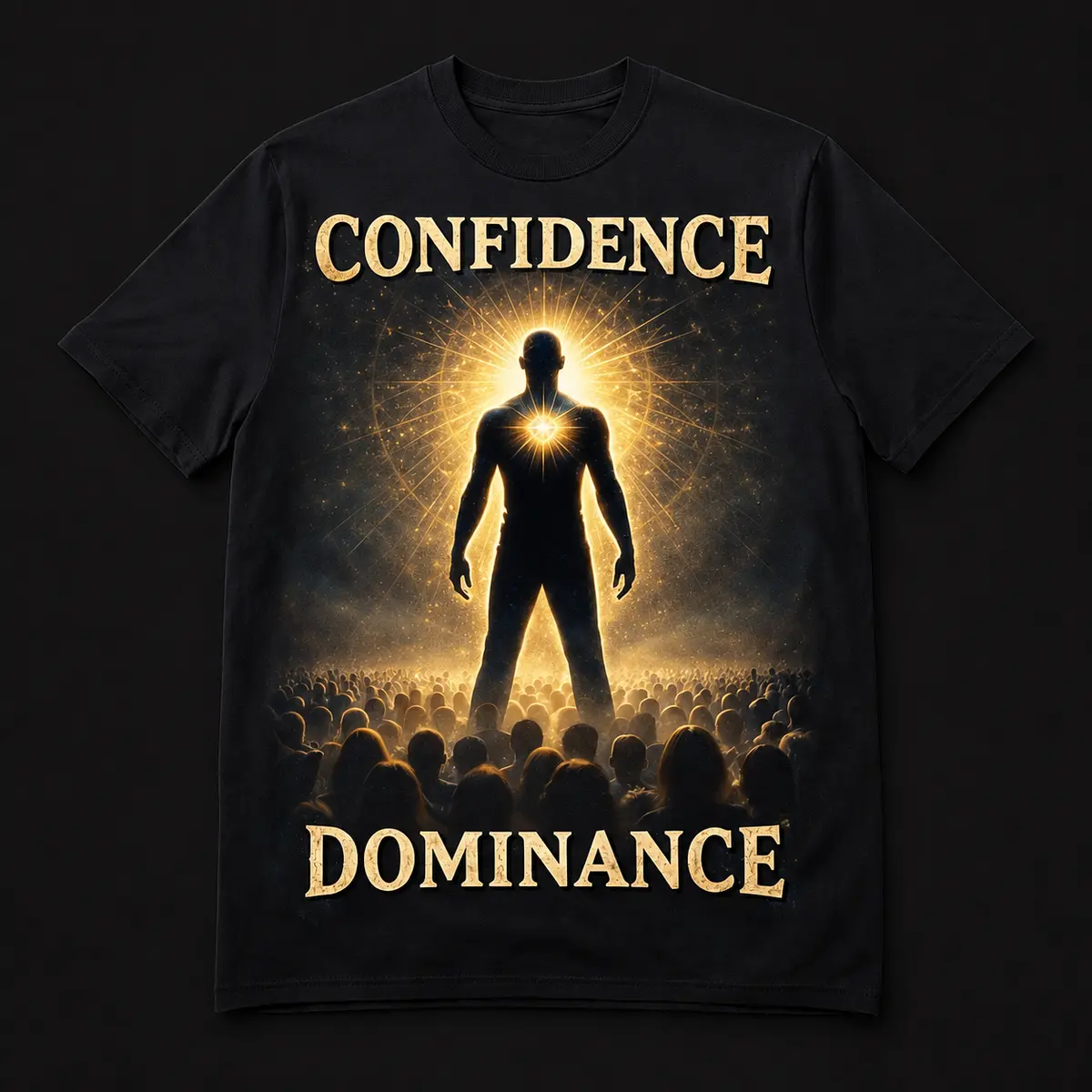 Confidence Is Dominance Tee product view