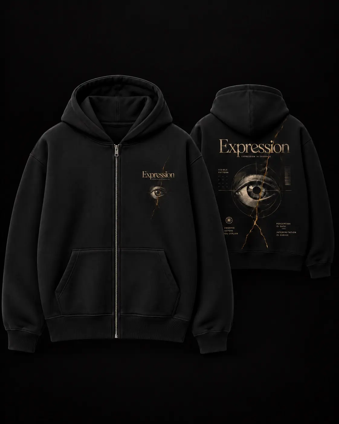 Expression Zip Hoodie product view
