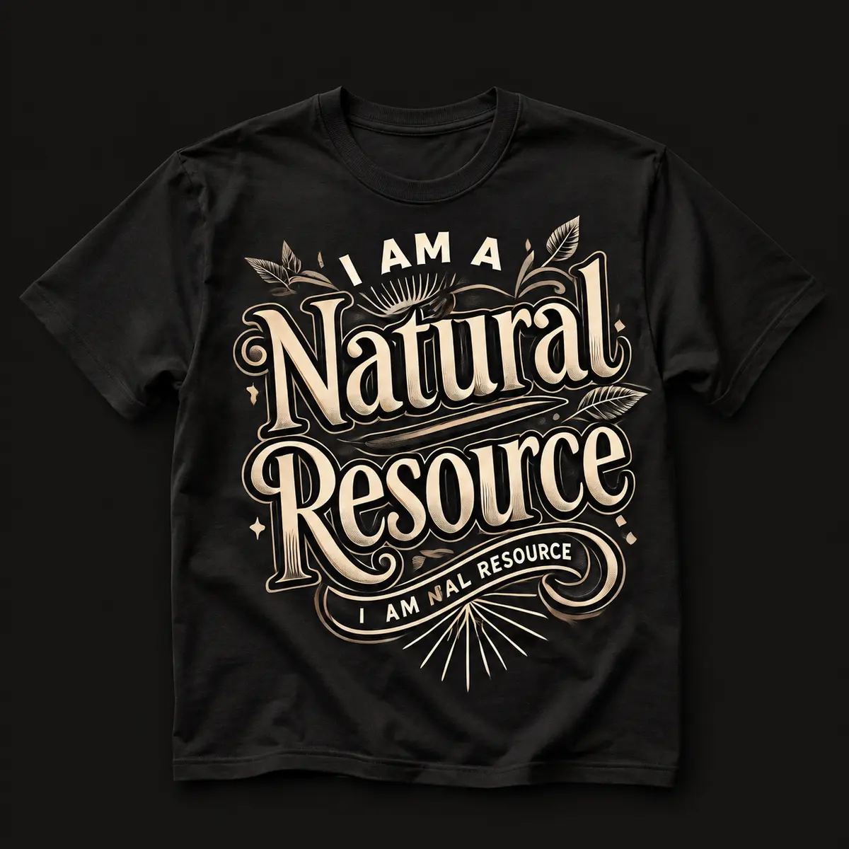 I Am a Natural Resource — Classic Tee product view